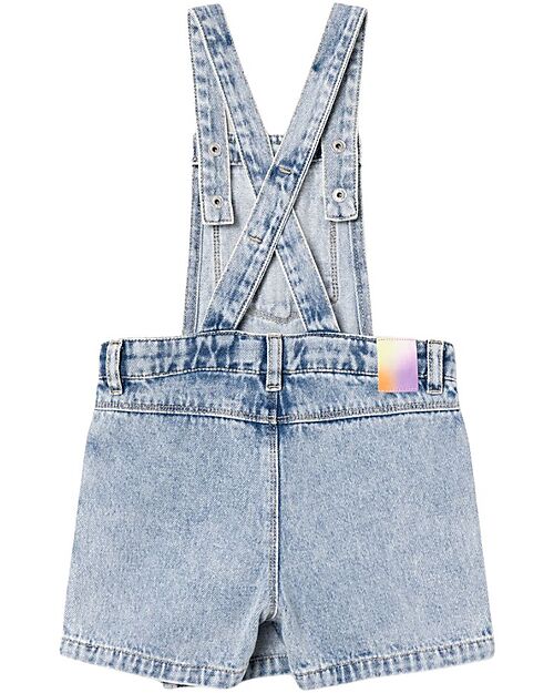 Name it Dungarees - Baggy Fit - Light Blue Denim - 100% Cotton Dungarees