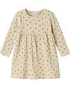 Name it Flounced Dress - Summer Sand - Cherry - Cotton Dresses_