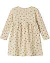 Name it Flounced Dress - Summer Sand - Cherry - Cotton Dresses_