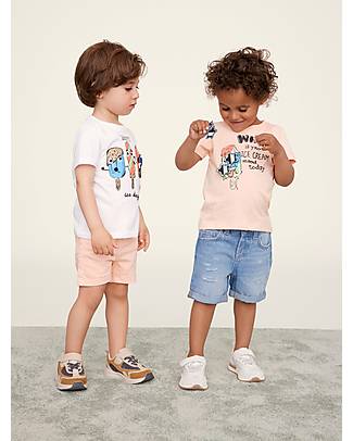 Name it Ice Cream T-Shirt - Peach Nectar - 100% Cotton T-shirts