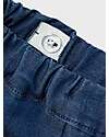 Name it Jeans - Dark Blue Denim - Front Pockets with Ruffles and Embroidery Jeans