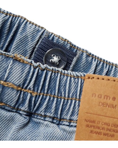 Name it Jeans with Elastic Waist - Light Wash Jeans