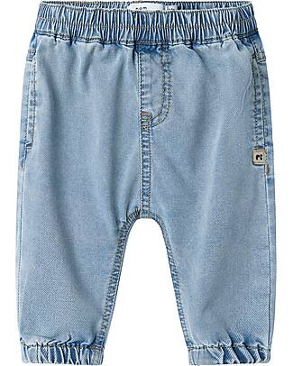 Name it Jeans with Elastic Waist - Light Wash Jeans
