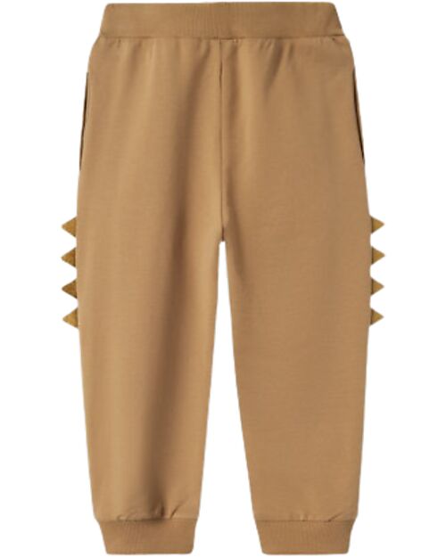 Name it Jurassic Long Trousers - Beige - Organic Cotton Trousers
