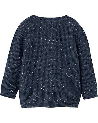 Name it Knitted Cardigan with Buttons - Dark Sapphire - 100% Cotton Cardigans