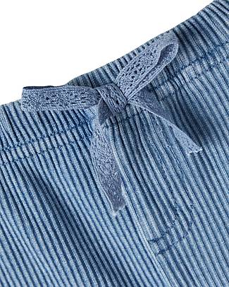 Name it Leggings - Light Blue Denim - with Adjustable Waist - Cotton Trousers
