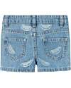 Name it Light Denim Shorts - Lemons - 100% Cotton Shorts