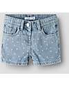 Name it Light Denim Shorts - Pois - 100% Cotton Shorts