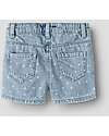 Name it Light Denim Shorts - Pois - 100% Cotton Shorts