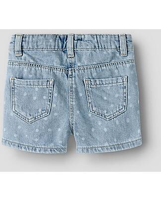 Name it Light Denim Shorts - Pois - 100% Cotton Shorts