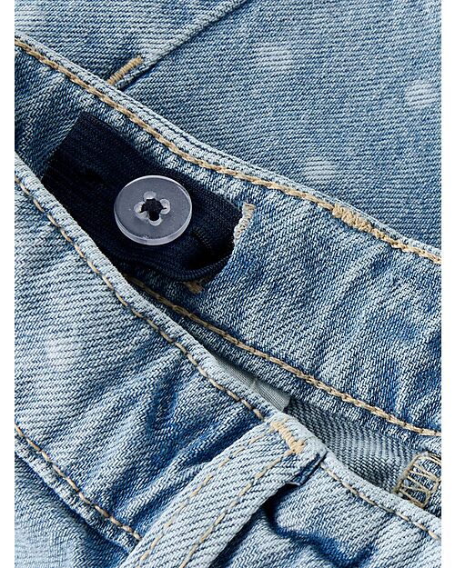 Name it Light Denim Shorts - Pois - 100% Cotton Shorts