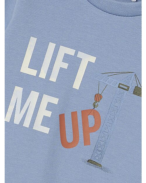 Name it Long Sleeve Shirt - Blue - Press Stud Fastening Long Sleeves Tops