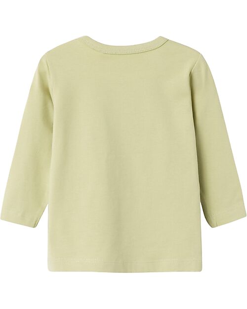 Name it Long Sleeve Shirt - Cute - Lint - Organic Cotton Long Sleeves Tops