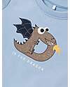 Name it Long Sleeve Shirt - Dragon - Chambray Blue - Button Closure Long Sleeves Tops