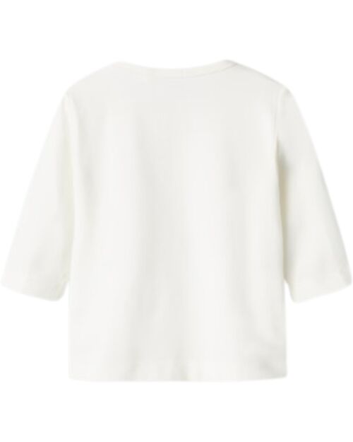 Name it Long-Sleeve Shirt - Flowers - White - Organic Cotton Long Sleeves Tops