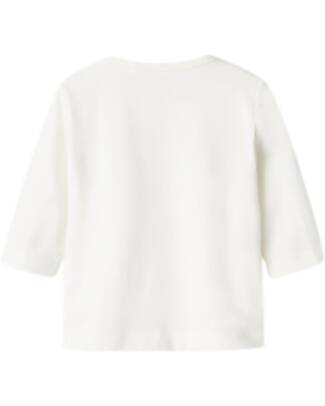 Name it Long-Sleeve Shirt - Flowers - White - Organic Cotton Long Sleeves Tops