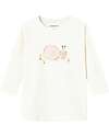 Name it Long Sleeve Shirt - White - Stud Fastening Long Sleeves Tops