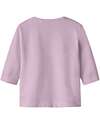 Name it Long-Sleeve Shirt with Front Print - Winsome Orchid - Organic Cotton Long Sleeves Tops