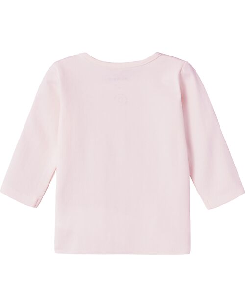 Name it Long-Sleeve Shirt with Unicorn Print - Mauve - Organic Cotton Long Sleeves Tops