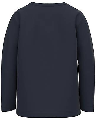 Name it Long-Sleeved Boy T-Shirt - Black - 100% Organic Cotton Long Sleeves Tops
