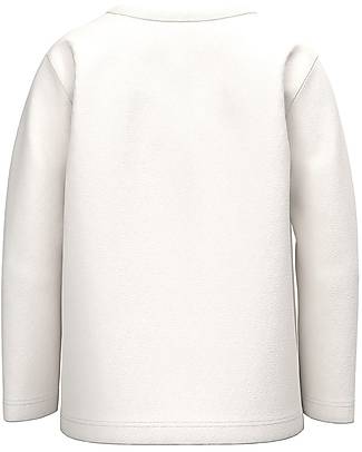 Name it Long-Sleeved Boy T-Shirt - White - 100% Organic Cotton Long Sleeves Tops