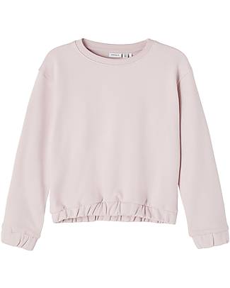 Name it Long Sleeved Sweatshirt - Violet Ice - Organic Cotton Sweatshirts