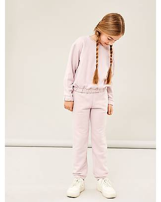 Name it Long Sleeved Sweatshirt - Violet Ice - Organic Cotton Sweatshirts