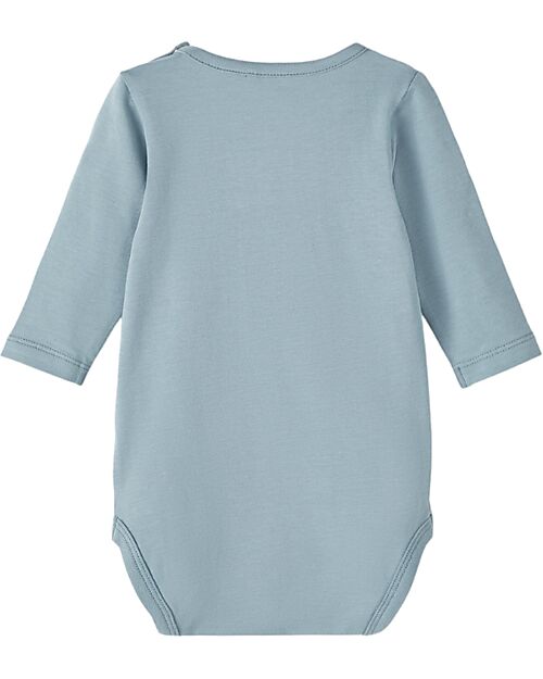 Name it Long Sleeves Body with Bear Print Citadel Organic