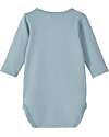 Name it Long Sleeves Body - with Bear Print - Citadel - Organic Cotton Long Sleeves Bodies