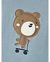 Name it Long Sleeves Body - with Bear Print - Citadel - Organic Cotton Long Sleeves Bodies