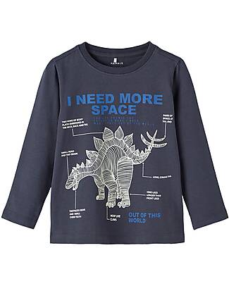 Name it Long Sleeves Shirt - India Ink - Organic Cotton Long Sleeves Tops