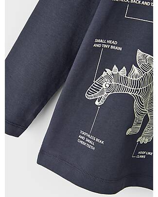 Name it Long Sleeves Shirt - India Ink - Organic Cotton Long Sleeves Tops