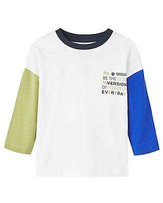 Name it Long Sleeves Shirt - White Alyssum - 100% Cotton Long Sleeves Tops