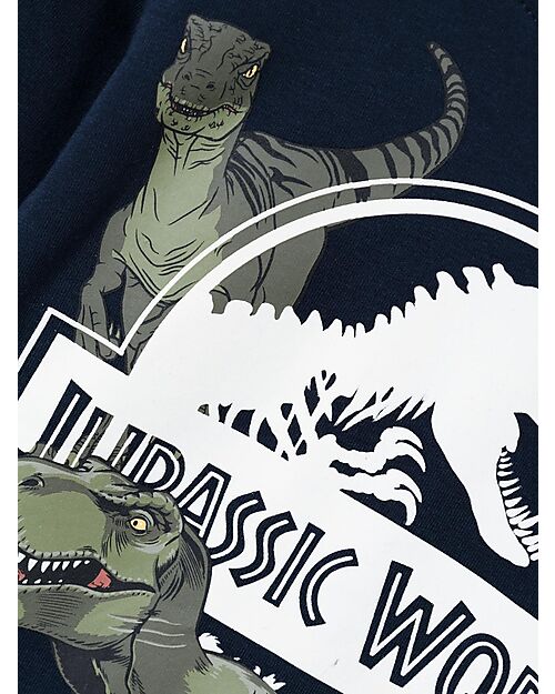Name it Long Sleeves T-shirt - Dark Sapphire - Jurassic World - Bio Cotton Long Sleeves Tops