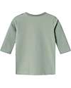 Name it Long Sleeves T-shirt - Green - Bear - Organic Cotton Long Sleeves Tops