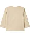 Name it Long Sleeves T-shirt - Sand - Organic Cotton Long Sleeves Tops