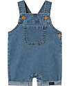 Name it Overalls Jeans - Dark Blue Denim - with Front Pocket - Cotton Dungarees
