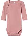 Name it Pack of 2 Long Sleeved Bodysuits - Cotton - Buttercream Hearts Long Sleeves Bodies