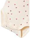 Name it Pack of 2 Long Sleeved Bodysuits - Cotton - Buttercream Hearts Long Sleeves Bodies