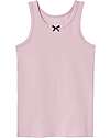 Name it Pack of 2 Tank Tops - Powder Pink and Cream with Flower Pattern - Cotton Vests