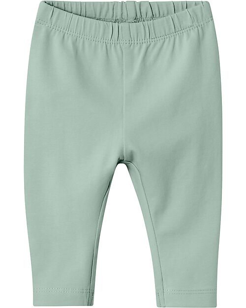 Name it Pack of 3 Leggings - Dark Sapphire/Sage Green/Pink - Organic Cotton Leggings