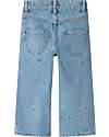 Name it Palazzo Jeans - Light Denim - Floral - 100% Cotton Jeans
