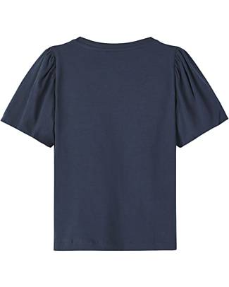 Name it Puff Sleeve Shirt - Dark Sapphire - Cotton T-shirts