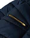 Name it Puffer Jacket with Zip - Dark Sapphire - Detachable Hood Down Jacket