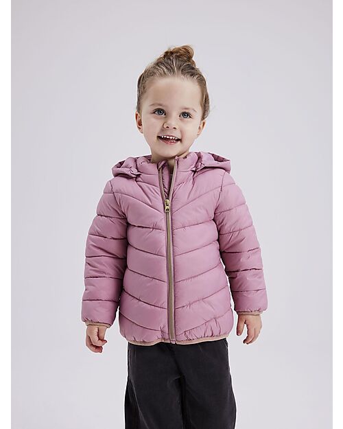 Name it Removable Hood Jacket - Lilas Down Jacket