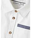 Name it Shirt with Pocket - Bright White - 100% Cotton Shirts And Blouses