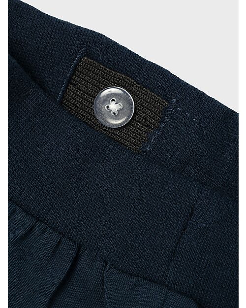 Name it Short Shorts with Drawstring - Dark Sapphire - Marvel - Cotton Shorts