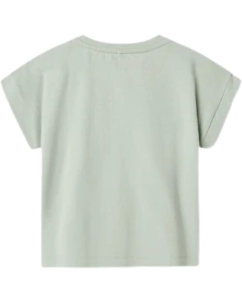 Name it Short Sleeve Jersey - Ice Cream - Aqua Grey - Cotton T-shirts