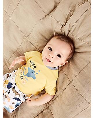 Name it Short Sleeved Shirt - Yellow - Organic Cotton T-shirts