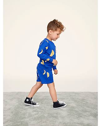 Name it Short Sweatpants - Blue - Surf the Web - Cotton Shorts